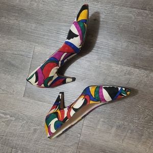 Life Stride Multi Color Heels